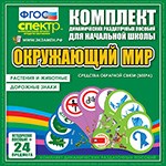 Комплект динамических раздаточных пособий - ОКРУЖАЮЩИЙ МИР (веера) 02830457