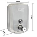 Дозатор для жидкого мыла из нержавеющей стали (304) Рuff-8705, 500ml, с ключем 1402.137 - фото 115524 Дозатор для жидкого мыла из нержавеющей стали (304) Рuff-8705, 500ml, с ключем 1402.137 - фото 115524