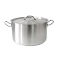 Кастрюля Roal 15л, 32х20 см, мерная шкала, индукция, нерж, тройное дно, X2766 X2766 - фото 115895