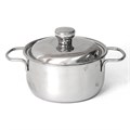 Кастрюля АМЕТ "Классика" 1,5 л, 16х9 см, нерж 1с373 - фото 115927