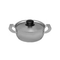 Кастрюля АМЕТ " Дачная" 1 л, 16х7,1 см, нерж 1с812 - фото 115975