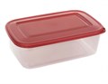 Контейнер для пищевых продуктов Restola 3,4л, пластик, бордовый 432106521 - фото 115995
