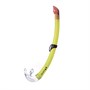 Трубка плавательная SALVAS Flash Sr Snorkel, размер взрослый, цвет желтый 33277 - фото 1391121