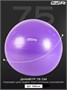 PROFI-FIT Фитбол (мяч гимнастический), 75 см 0281251 - фото 1400740