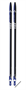 Пластиковые лыжи TISA SPORT STEP BLUE (классический стиль катания) 01578 - фото 1405169
