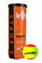 Мячи для большого тенниса детские DIADEM Stage 2 Orange Ball, BALL-CASE-OR, 8-10 лет, упаковка 3 мяча 026464 - фото 1405293