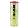 Мяч теннисный HEAD Pro Comfort 3B, уп.3 шт,сукно,нат.резина,желтый 026459 - фото 1405302
