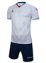 Форма футбольная взрослая KELME (бело-т.синий) 01721 - фото 1405467