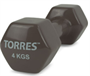 Гантель TORRES 4 кг (винил) 02457 - фото 1405998