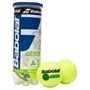 Мяч теннисный детский BABOLAT Green,уп.3 шт, войлок, шерсть, нат.резина, желто-зеленый 026450 - фото 1406198