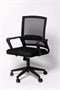 Офисное кресло C 611 Черное c сеткой 02830962676 - фото 1406637