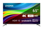 65" Телевизор Digma DM-LED65UBB41, 4K Ultra HD, темно-серебристый, 77eKZw-Oj1f-jjupynxP60 - фото 1408770