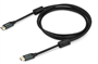 Кабель аудио-видео Buro HDMI (m) - HDMI (m) , ver 2.1, 2м, GOLD, ф/фильтр, черный 028309141 - фото 1409254