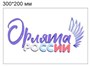 ТАБЛИЧКА "ОРЛЯТА РОССИИ" РАЗМЕР 300 Х 200 ПЛАСТИК 2 ММ 0280663 - фото 1409602