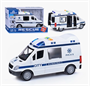 Машина "Полиция" 1:16 (свет, звук) на батарейках, в коробке 0282708 - фото 1410059