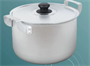 Кастрюля с крышкой 10л алюминиевая 35QSnLIOgTiKjBv10maO80 - фото 1410893
