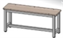 Скамья обеденная  1020х300х450 GfZSWSA2jLyBE7xVAwXAe2 - фото 1414813 Скамья обеденная  1020х300х450 GfZSWSA2jLyBE7xVAwXAe2 - фото 1414813