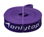 Эспандер ленточный многофункциональный ONLYTOP, 208х3,2х0,5 см, 15-40 кг, цвет фиолетовый qQA5e0Cfiw-AeGM6Ozv5y2