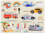 Пазл-вкладыш "Транспорт" a7YZ58oPhuhH6syN3jl7d0