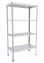 Стеллаж ЭКОНОМ 1400х600х1850 перфорация 026702