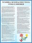 Стенд "Техника безопасности на уроках физики" пластик пвх 3 мм размер 1200 х 900 2715