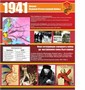 Стенд Начало Великой Отечественной Войны размер 1000 х 1200 пластик 3 мм 1941