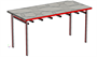 Стол обеденный 1500х700х750 пластик 0281479