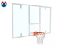 Щит баскетбольный ИГРОВОЙ 1800х1050 ПОЛИКАРБОНАТ цвет разметки БЕЛЫЙ (рама 40х40) ОС-13994