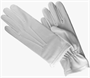 Перчатки парадные белые полиэфир 02313