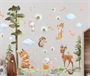 Наклейки на стену - животные в лесу 02830183