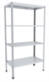 Стеллаж 1000х600х1850(1870) мм полностью из нерж. стали, перфорация 0282499