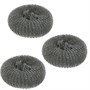 Губка металлическая для посуды, 3 шт/уп 026210