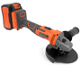 Аккумуляторная угловая шлифовальная машина MESSER DCA1 125 мм, 20В, 4Ач 10-43-014 0282653