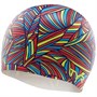 Шапочка для плавания TYR Prism Silicone Swim Cap, мультиколор 33717