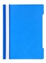 Папка-скоросшиватель Calligrata, А4, 120 мкм, синяя, прозрачный верх, МИКС 0280066