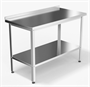 Стол производственный с бортом 400х900х850 мм. нерж. 0283095143