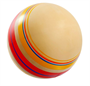Мяч диаметр 200 мм, Эко, ручное окрашивание 026087