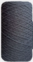 Шнур для вязания и макраме хлопковый 2 мм 500 м (цвет черный) 0283095211