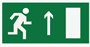 Эвакуационный знак направление к эвакуационному выходу направо, фотолюминесцентный 150х300 мм. 02830296
