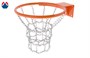 Кольцо баскетбольное №7 СТАНДАРТ Антивандальное с метал. сеткой (ОРАНЖЕВОЕ) МК-02028