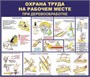 Стенд Охрана труда на рабочем месте при деревообработке размер 1200 х 1000 пластик 3 мм 2332