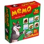 Настольная игра МЕМО «Животные России», 30 фишек + пазл 24 элемента 0280960