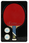 Ракетка для настольного тенниса DOUBLE FISH 5A+C, профессиональная, ITTF Approved, + 2 мяча GVO5hkOegSd5LZ3Rzokkb2