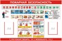 Стенд Пожарная безопасность с карманами А4 размер 1200х1000 пластик 3 мм 0281126