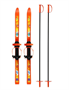 Комплект лыжный детский: лыжи 100 см, палки 100 см 026584 - фото 1427728