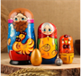 Матрёшка «Курочка Ряба», сюжетная 01962