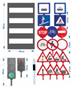Набор знаков дорожного движения в сумке 027189 - фото 1427755 Набор знаков дорожного движения в сумке 027189 - фото 1427755