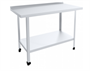 Стол разделочный с бортом полка сплошная 1000х700 0283095985