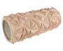 Ролик массажный, диаметр 14см, 33 см длина, пудровый 0281252