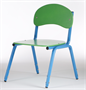 Стул детский штабелируемый гр.1-3 Зеленый/Синий 02830683